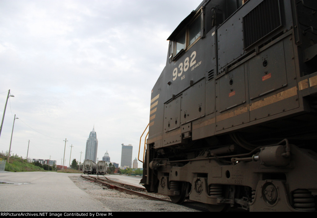 NS 9382 at NS Mobile Yard Office